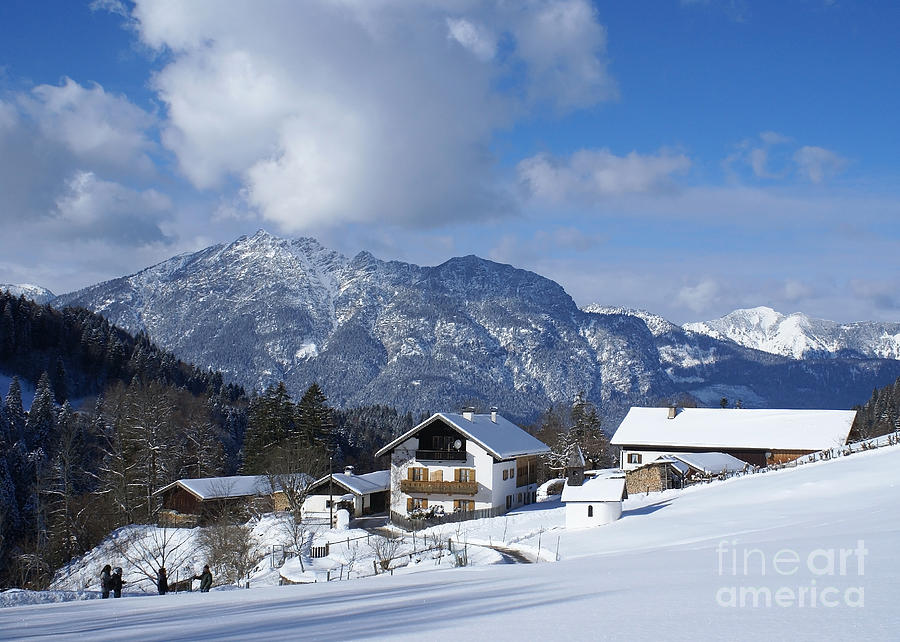 winter in the Bavarian alps 1 Photograph by Rudi Prott