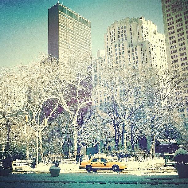 Winter In The Big Apple Photograph by Spencer Allen