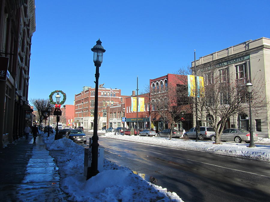 Winter in the City Photograph by Rosanne Bartlett - Fine Art America