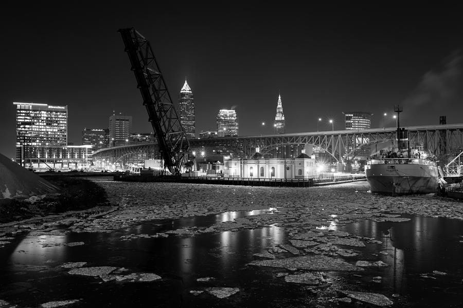 Winter in the Cleveland Fats Photograph by Clint Buhler