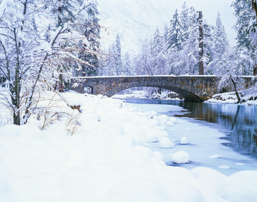 Winter In Yosemite N.p Photograph by Ron thomas