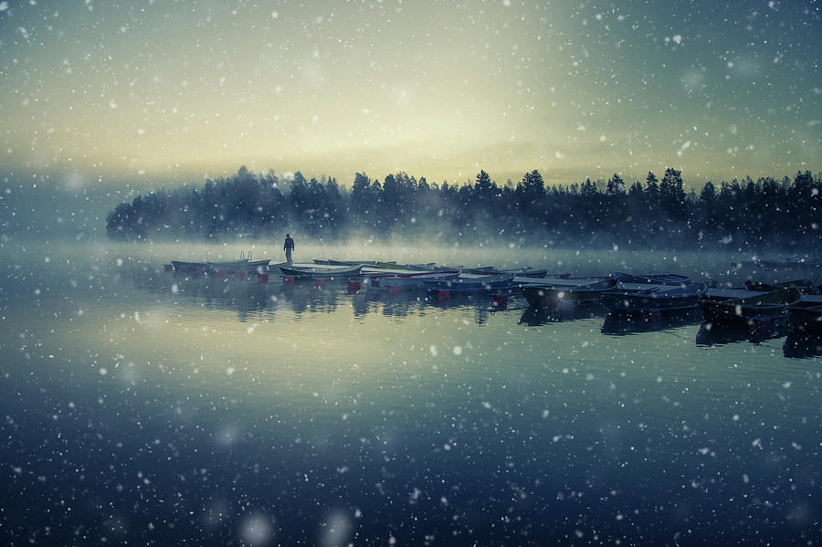 Winter Photograph - Winter Is Coming. by Mika Suutari