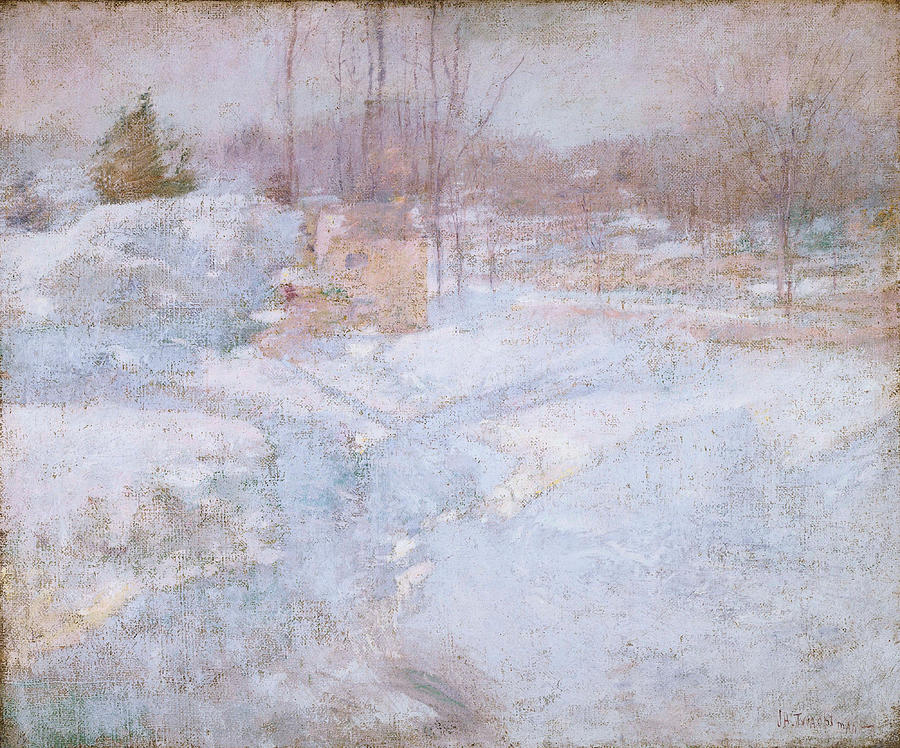 Winter Painting by John Henry Twachtman