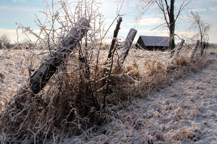 Winter landscape 12 Photograph by Jim Vance