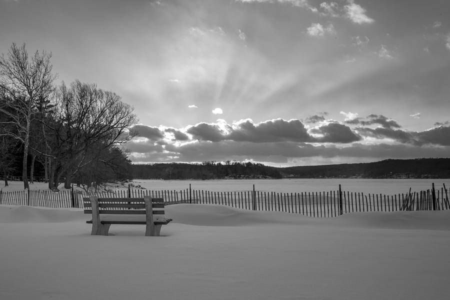 Sunset Photograph - Winter Light by Sara Hudock