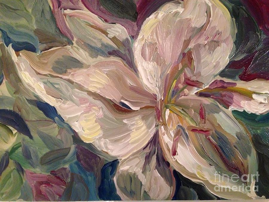 Winter Painting - Winter Lilly by Susan Wood