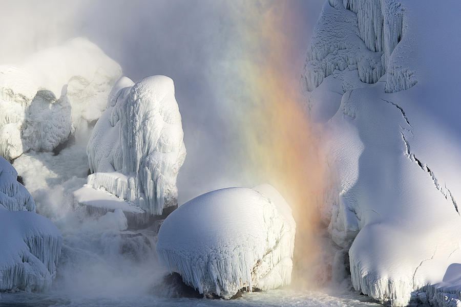 Winter Photograph - Winter Magic in Niagara by Magda Bognar