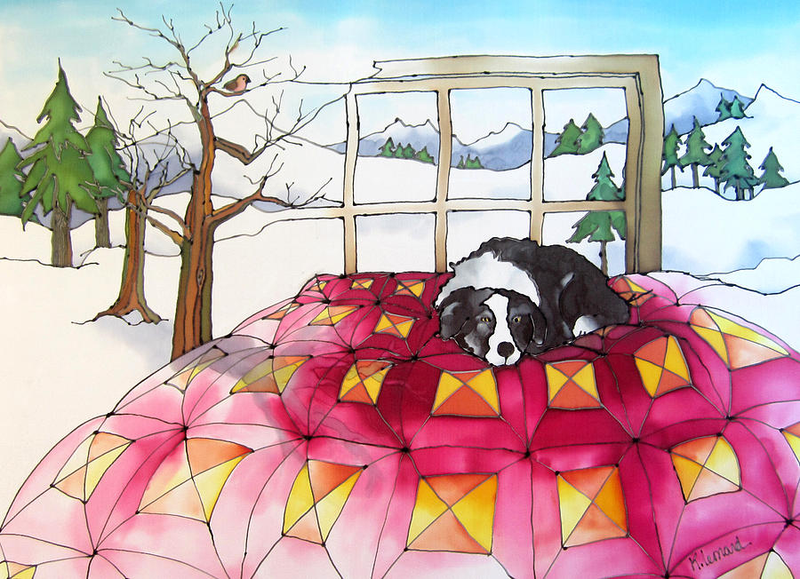 Winter Painting - Winter Morning by Karen Leonard