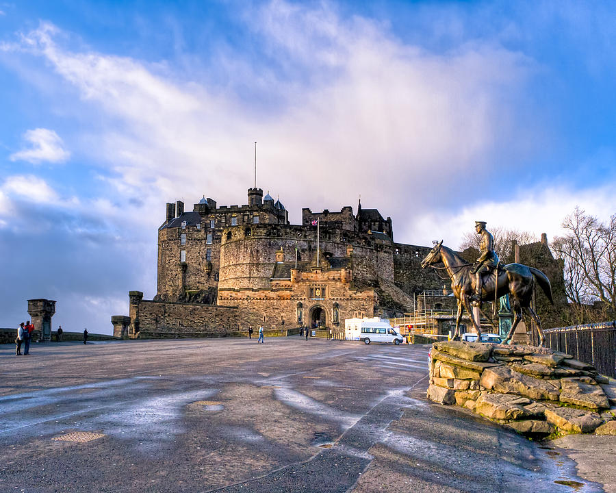 Winter Morning on The Esplanade At Edinburgh Castle Photograph by Mark Tisdale Winter Morning on The Esplanade At Edinburgh Castle Photograph by Mark Tisdale