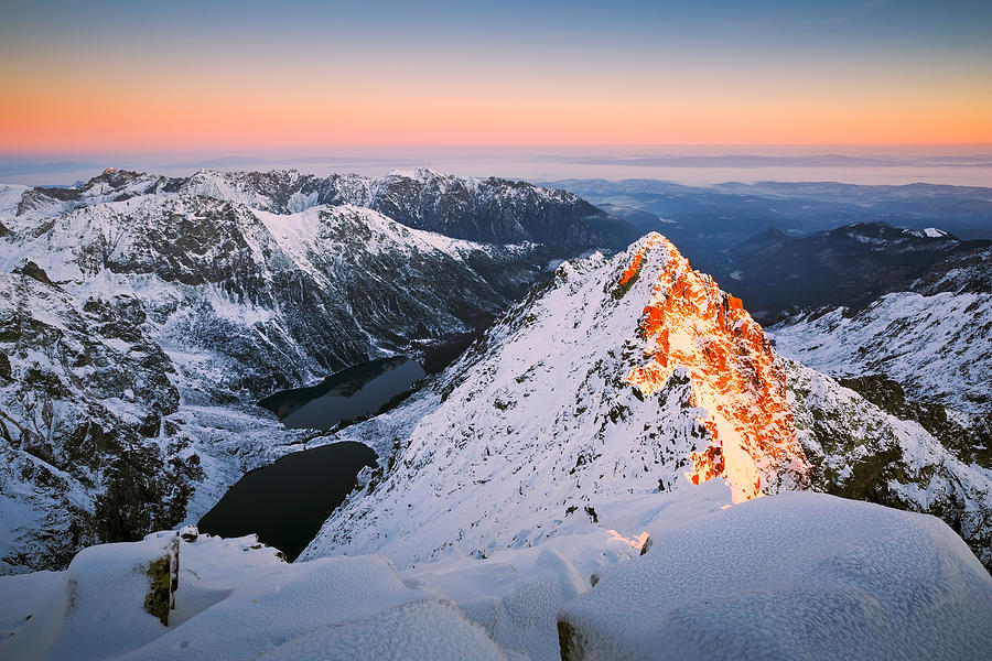 Winter Mountains Photograph by Milan Gonda