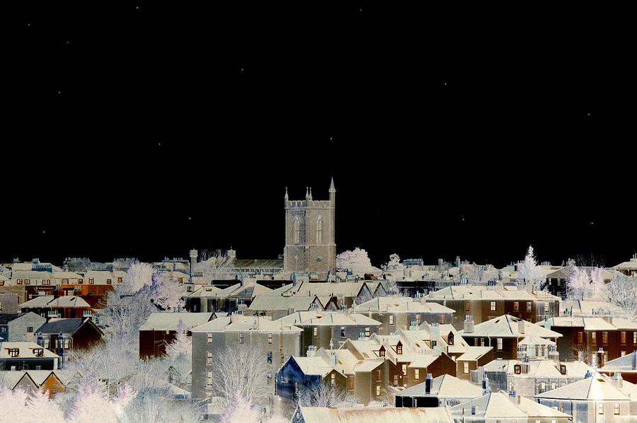 City Photograph - Winter Night by Bishopston Fine Art