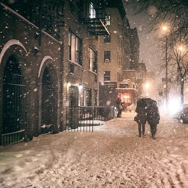 Winter Nights Are The Feeling You Get Photograph by Vivienne Gucwa
