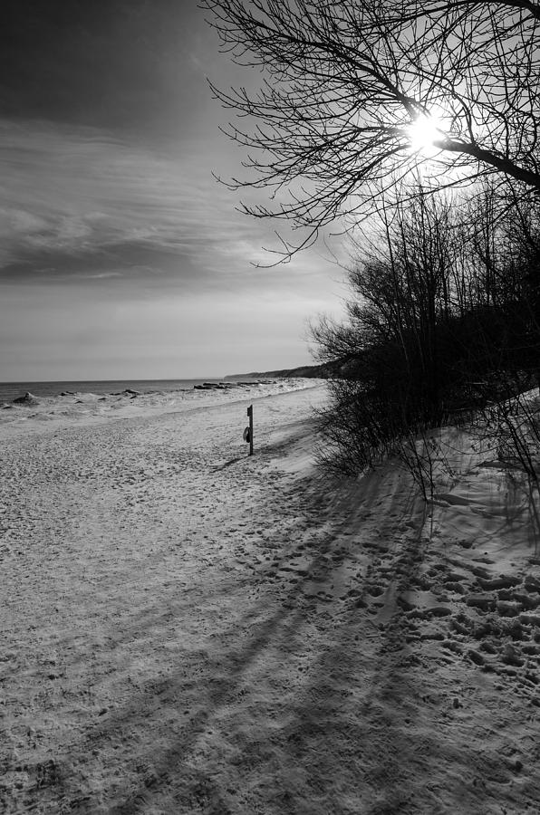 Winter On The Beach  Photograph by Susan McMenamin