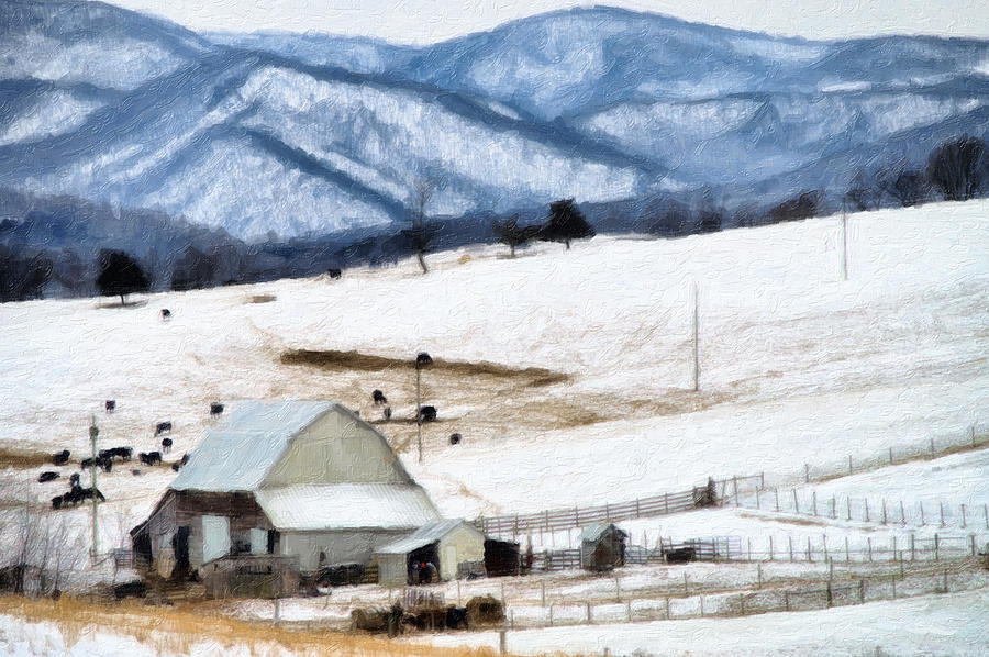 Winter Photograph - Winter Paint by Kathy Jennings