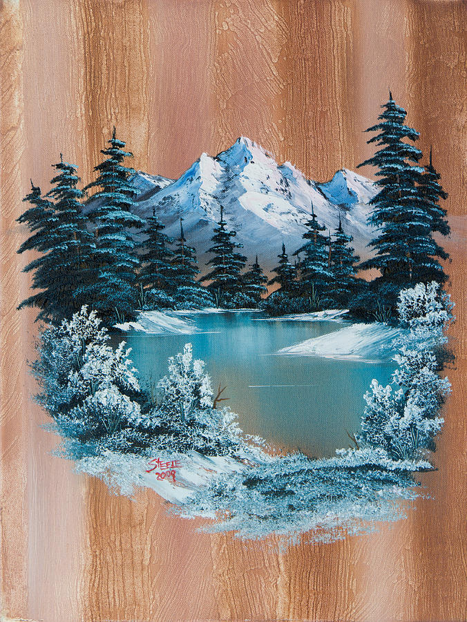Winter Heaven Painting by Chris Steele