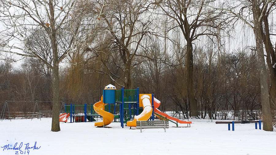 Winter Park Slides Photograph by Michael Rucker