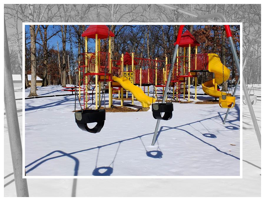 Winter Playground Photograph by Scott Kingery