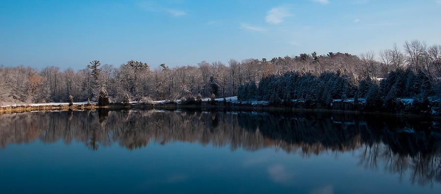 Winter Photograph - Winter Reflections  by Todd Heckert