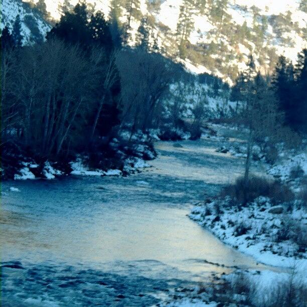 Winter Photograph - Winter River by Kelli Stowe