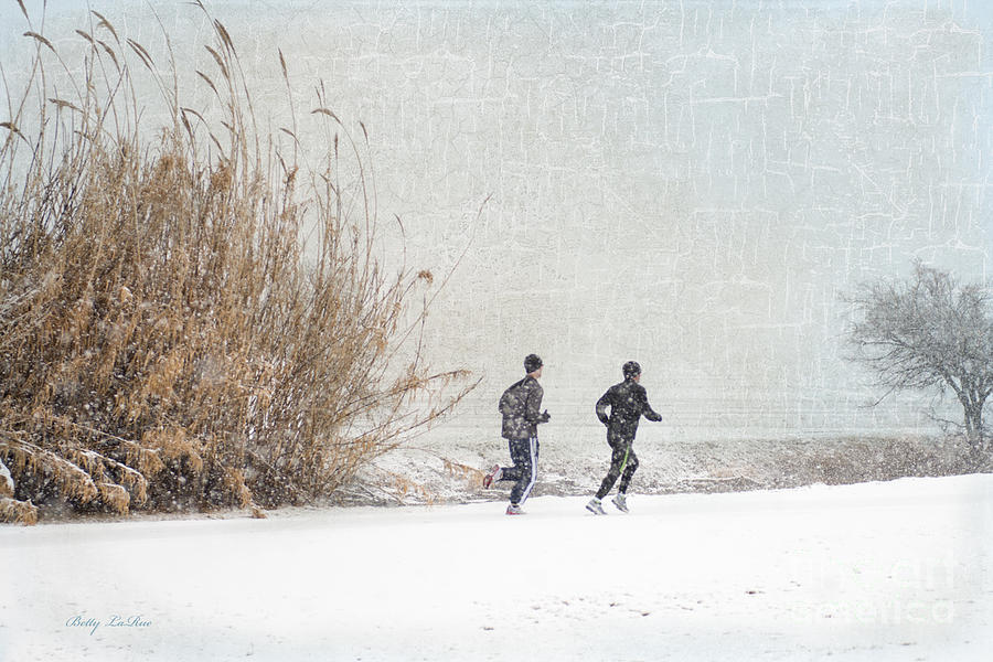 Winter Runners Photograph by Betty LaRue