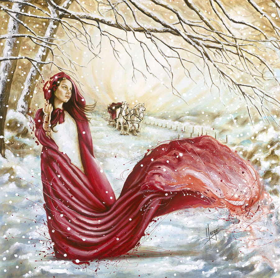 Winter Scent Painting by Karina Llergo