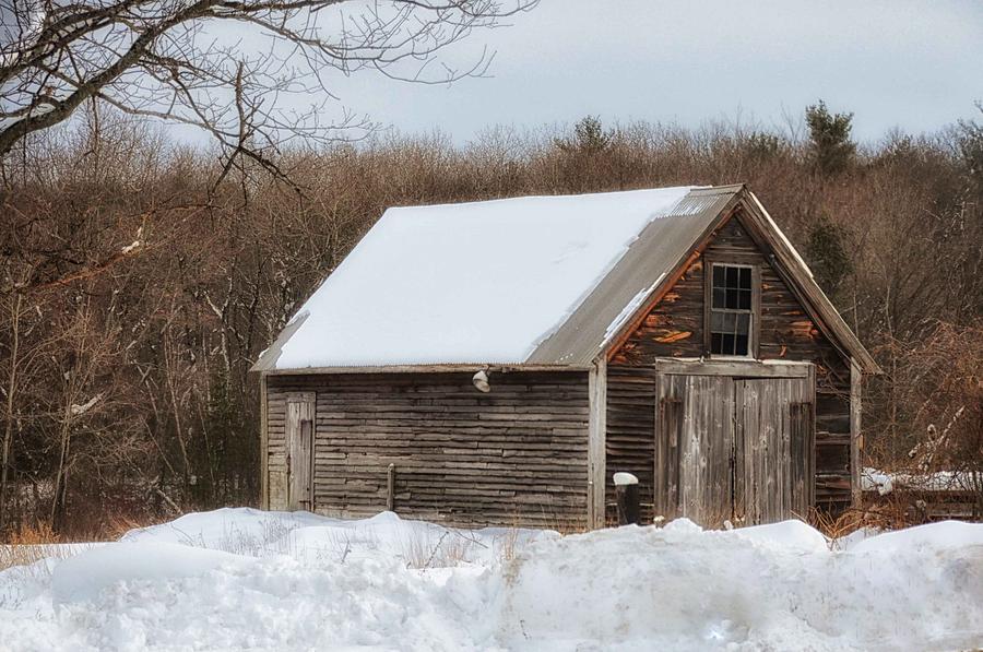 Winter Shack Photograph by Tricia Marchlik