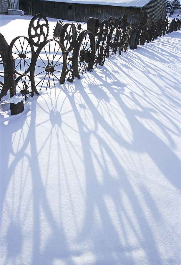 Winter Shadows Photograph by Doug Davidson