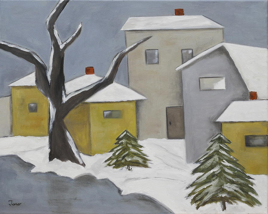 Winter Silence Painting by Trish Toro