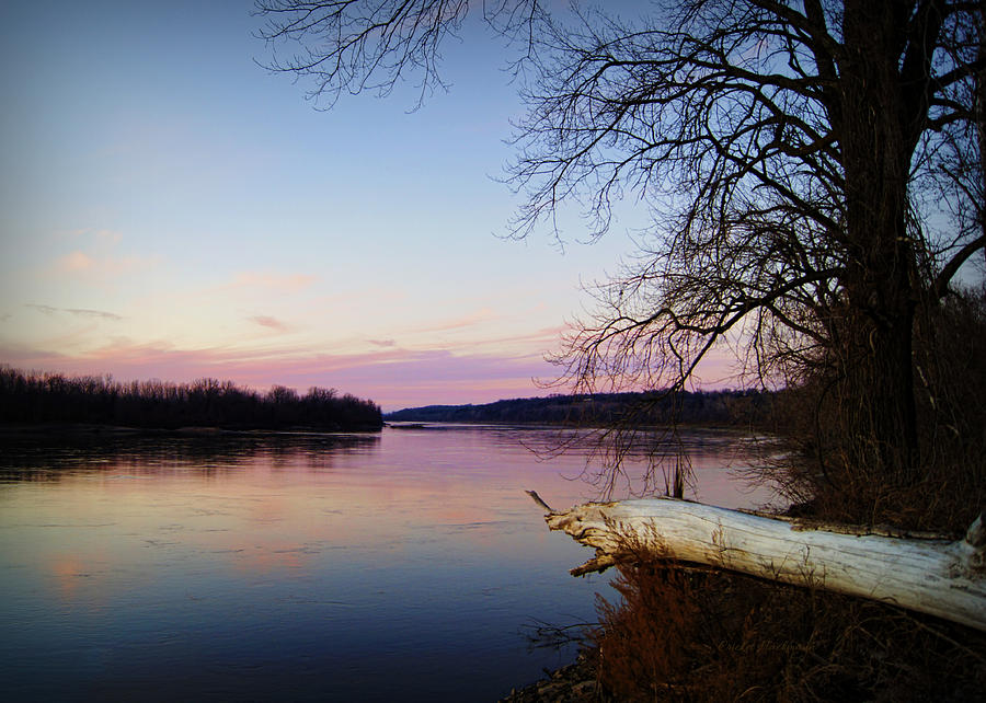 Sunset Photograph - Winter Sky by Cricket Hackmann
