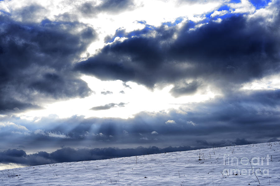 Winter Photograph - Winter Sky by Thomas R Fletcher