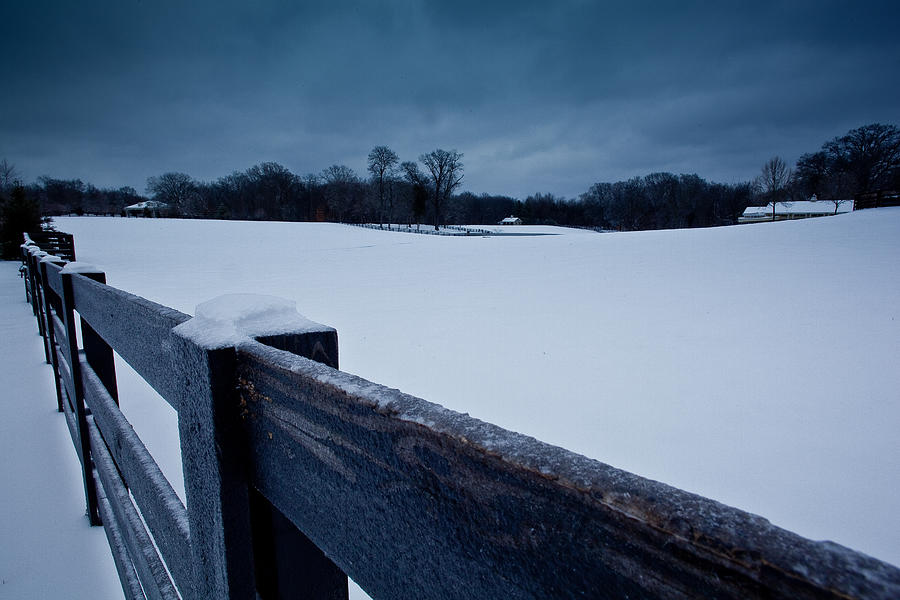 Winter Snow on Farm Photograph by John Magyar Photography