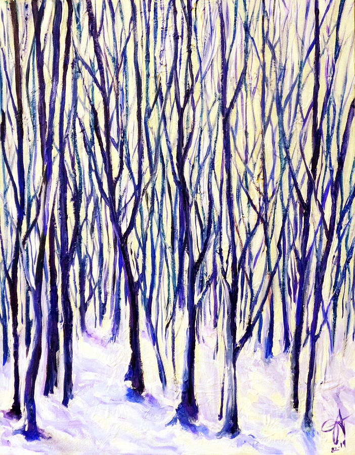 Winter Solace Painting by Jackie Carpenter