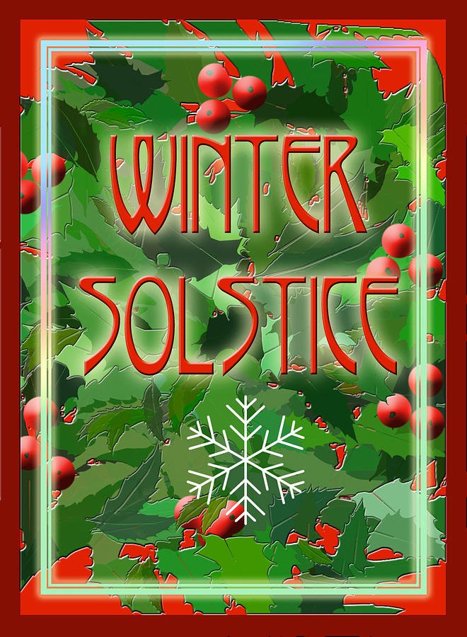 Winter Solstice Digital Art by Melissa A Benson
