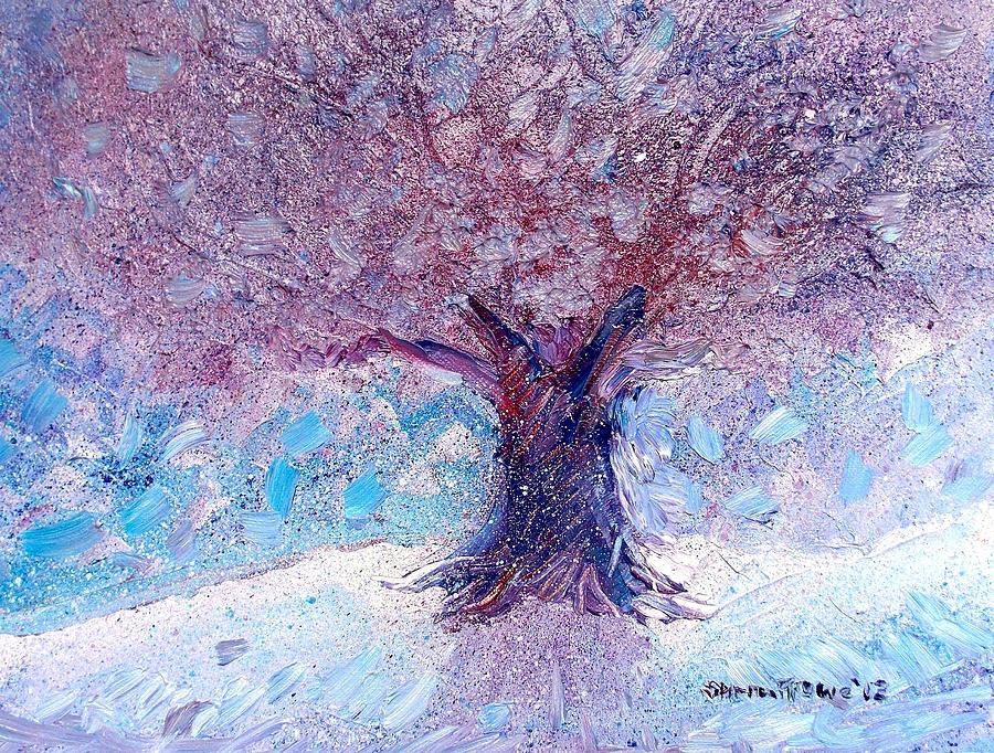 Winter Painting - Winter Solstice by Shana Rowe Jackson