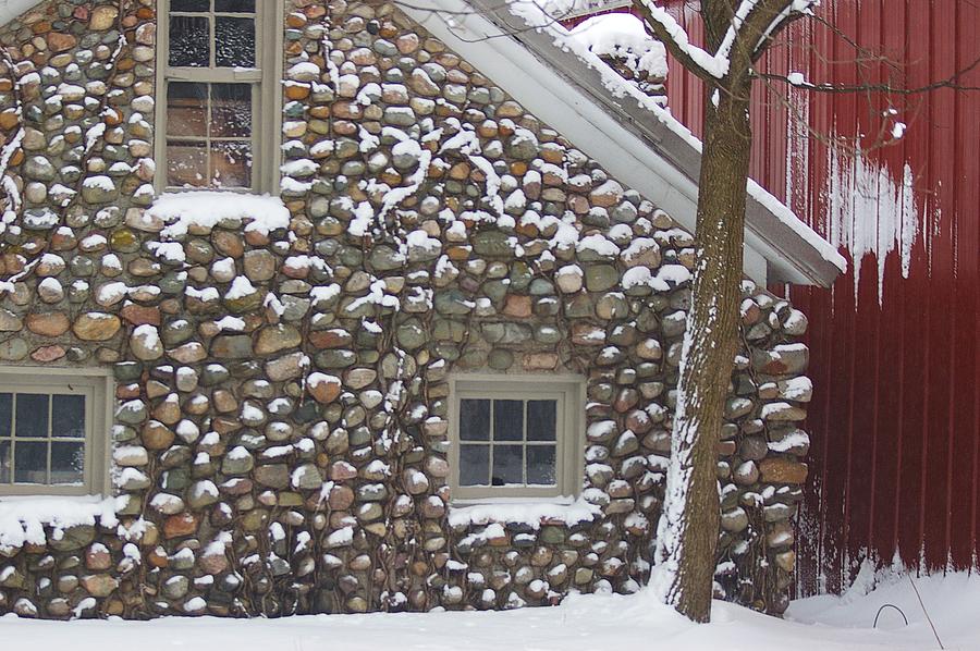 Winter Stone Pattern Photograph by Randy Pollard