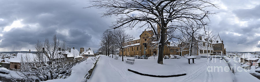 Winter storm Photograph by Charles Lupica