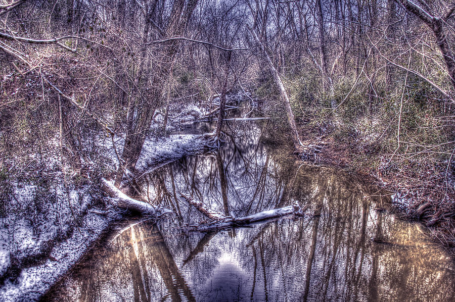 Winter Stream Photograph by Andy Lawless