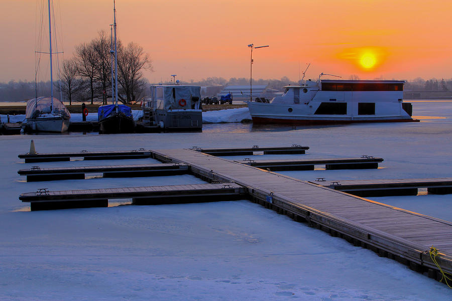 Winter Sunrise 2 Photograph by Jim Vance
