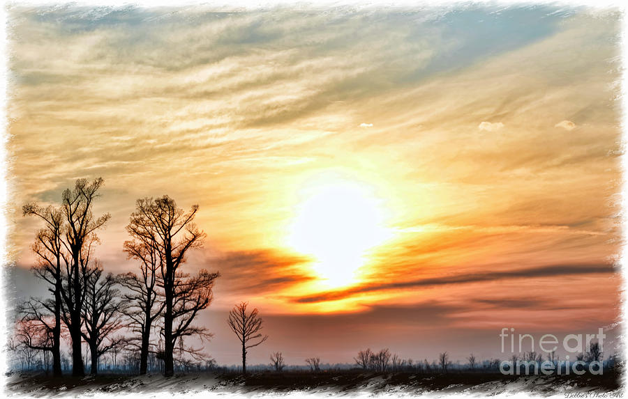 Winter Sunset So Mo Photograph by Debbie Portwood