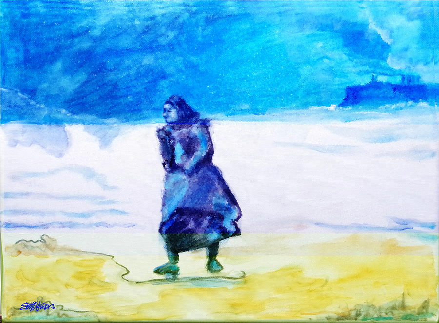 Winter Tide Walker Painting by Seth Weaver