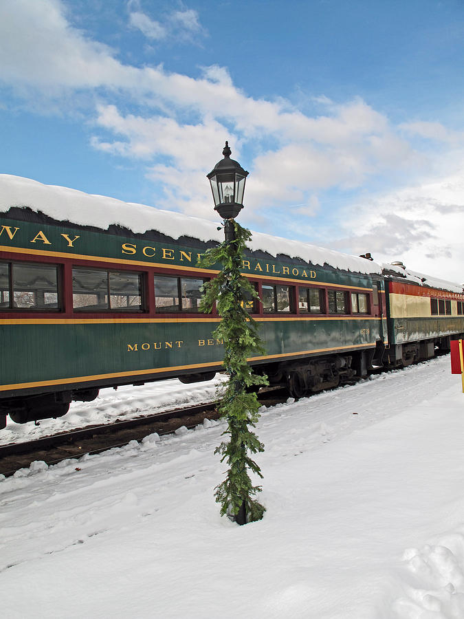 Winter Train Photograph by Barbara McDevitt