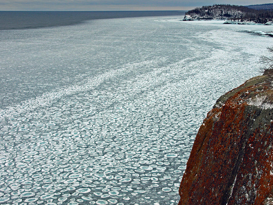 Winter View From the Lighthouse Photograph by James Peterson