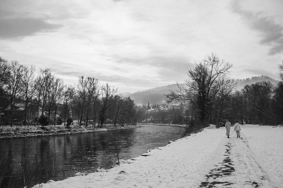 Winter Walk Photograph by Sonny Marcyan