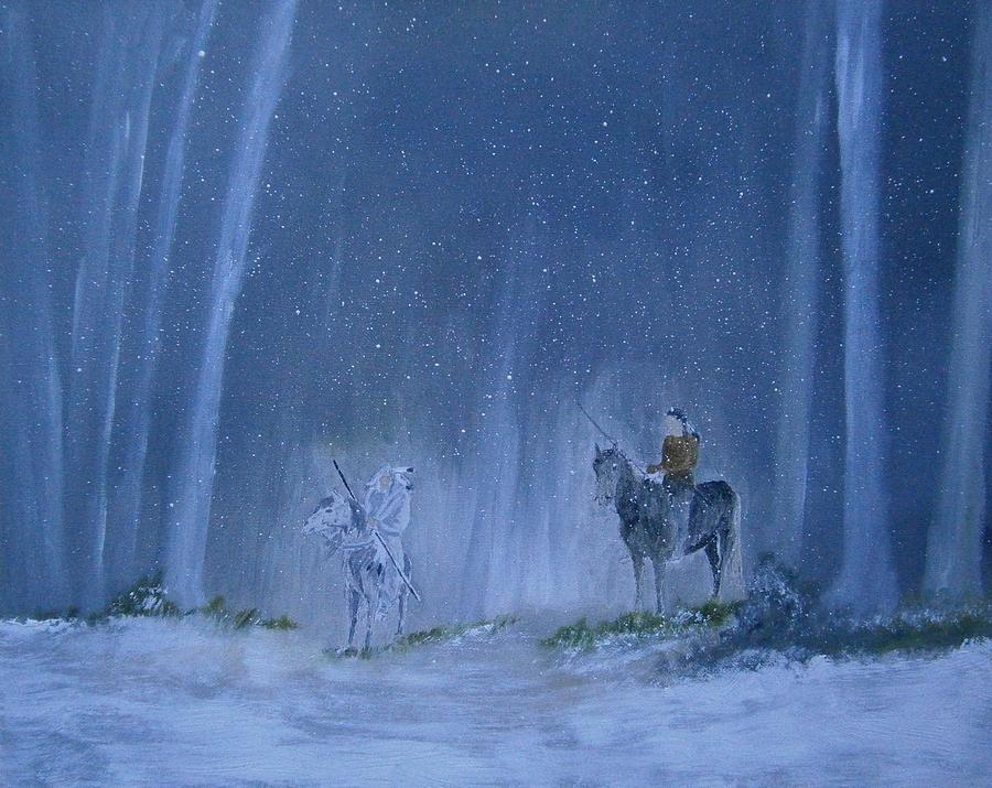 Winter Painting - Winter Waniyetu by Andy Davis
