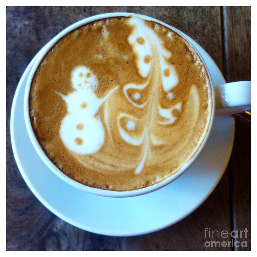 Winter Warmth Latte Photograph by Susan Garren