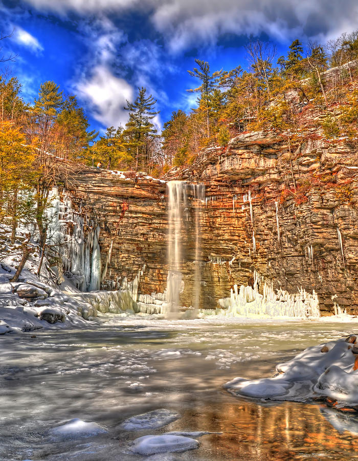 Winter Water Park Photograph by Karl Barth