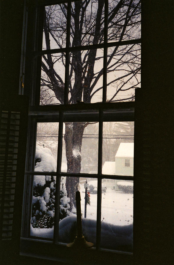 Winter Photograph - Winter Window by Nino Via