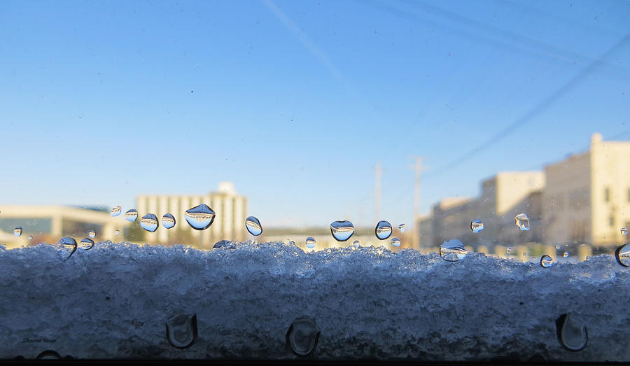 Winter Windowsill Photograph by Shawna Rowe