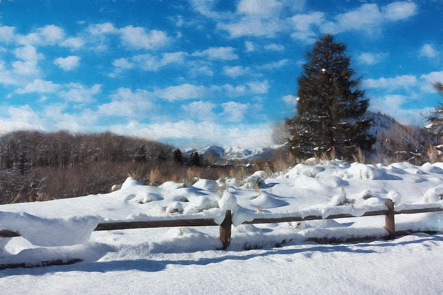 Winter Wonderland - Aspen Photograph by Kim Hojnacki