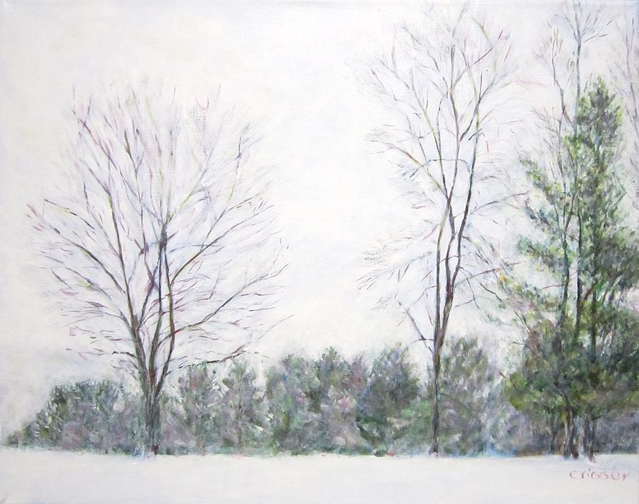 Winter Wonderland USA Painting by Glenda Crigger